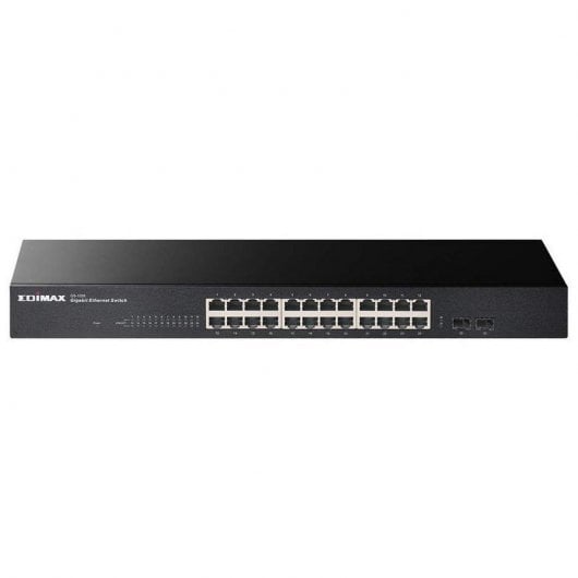 Edimax GS-1026 V2 Switch Rack Fast Ethernet 24 Puertos Gigabit 2x SFP
