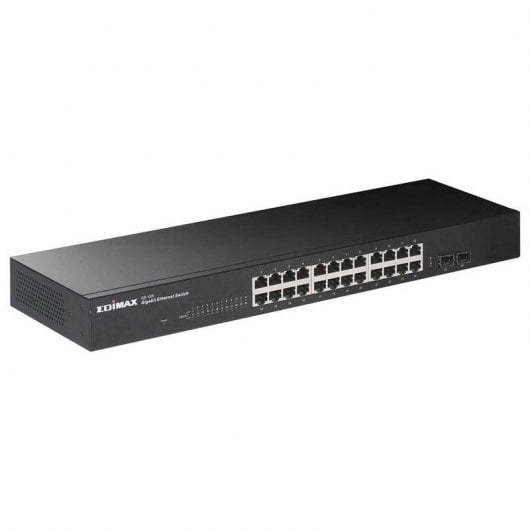 Edimax GS-1026 V2 Switch Rack Fast Ethernet 24 Puertos Gigabit 2x SFP