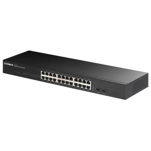 Edimax GS-1026 V2 Switch Rack Fast Ethernet 24 Puertos Gigabit 2x SFP