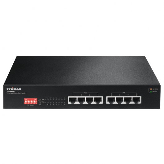 Edimax GS-1008P V2 Switch 8 Puertos Gigabit PoE+
