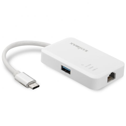 Edimax EU-4308 Adaptateur USB-C vers 3x USB 3.0 1x RJ-45 Gigabit