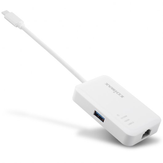 Edimax EU-4308 Adaptateur USB-C vers 3x USB 3.0 1x RJ-45 Gigabit