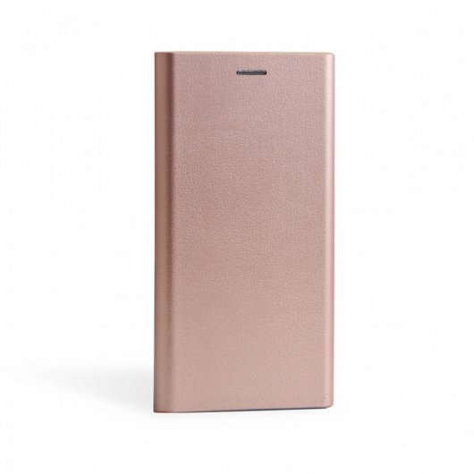 Muvit Funda Libro Dorado Rosa para Xiaomi Redmi Note 4 