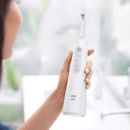Irrigadores Dentais Oral-B Aquacare 6 Pro Expert Tecnologia Oxyjet 3 Intensidades 2 Boquilhas