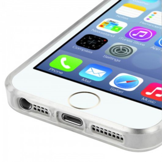 Avizar Funda Protectora de Silicona Flexible con Estampado Atrapasueños para iPhone 5 / iPhone 5S / iPhone SE