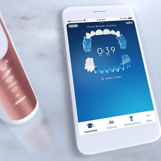 Oral-B Genius X 20000N Cepillo de Dientes Eléctrico Oro Rosa