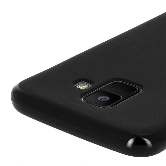 Avizar Flexible Silikon-Anti-Fingerabdruck-Schutzhülle für Samsung Galaxy A6
