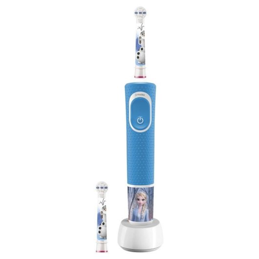 Escova de Dentes Elétrica Criança Oral-B Kids Frozen Plus 2 Modos 2 Cabeças Temporizador