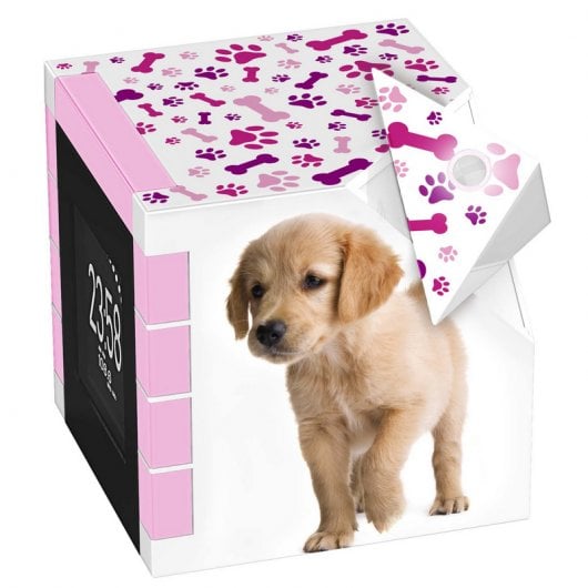 Bigben RR70PDOGS2 Radio Despertador con Proyector Diseño Perritos