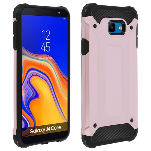 Avizar Funda Protectora Rosa Anticaídas para Samsung Galaxy J4 Core