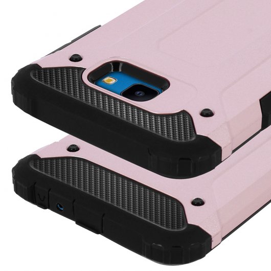 Avizar Funda Protectora Rosa Anticaídas para Samsung Galaxy J4 Core