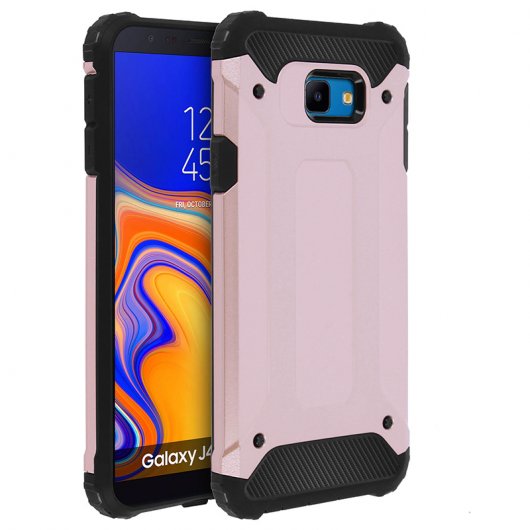 Avizar Funda Protectora Rosa Anticaídas para Samsung Galaxy J4 Core