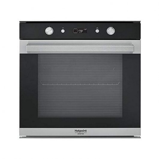 Hotpoint FI7 861 SP IX HA Horno Multifunción Pirolítico 73L Negro/Inox