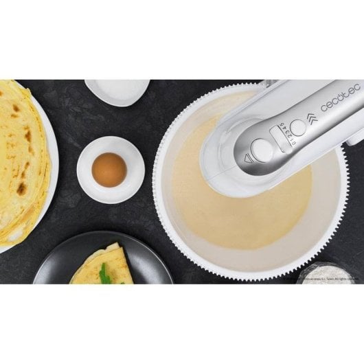 Batteur Cecotec PowerTwist 500 Gyro 500W Bol Autotournant 3,5L Turbo 5 vitesses