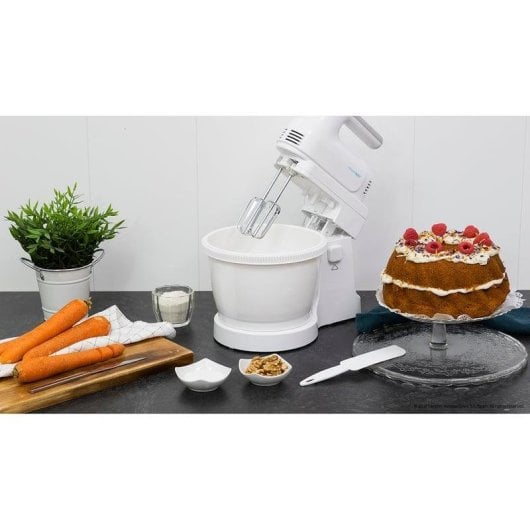 Batteur Cecotec PowerTwist 500 Gyro 500W Bol Autotournant 3,5L Turbo 5 vitesses