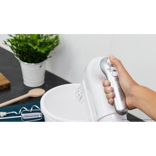 Batteur Cecotec PowerTwist 500 Gyro 500W Bol Autotournant 3,5L Turbo 5 vitesses