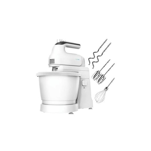 Batteur Cecotec PowerTwist 500 Gyro 500W Bol Autotournant 3,5L Turbo 5 vitesses