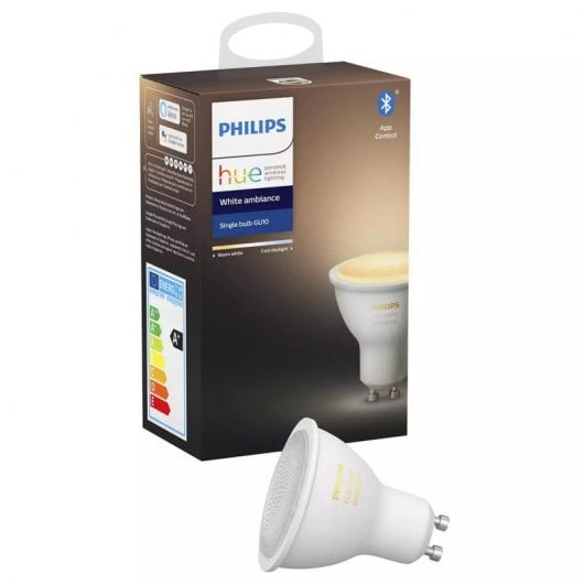 Lampadina LED Philips Hue White Ambiance GU10 5W Bianca