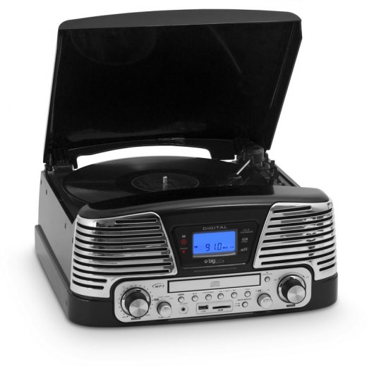 Bigben Interactive TD79NM platine Noir, Métallique