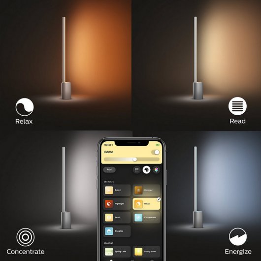 Philips Hue Signe Candeeiro LED Inteligente de Mesa
