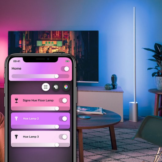 Philips Hue Signe Candeeiro de Pé LED Inteligente RGB