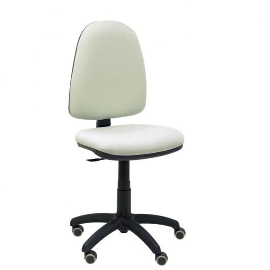 Piqueras y Crespo Ayna Bali Chaise de Bureau Parquet Gris Clair Roues