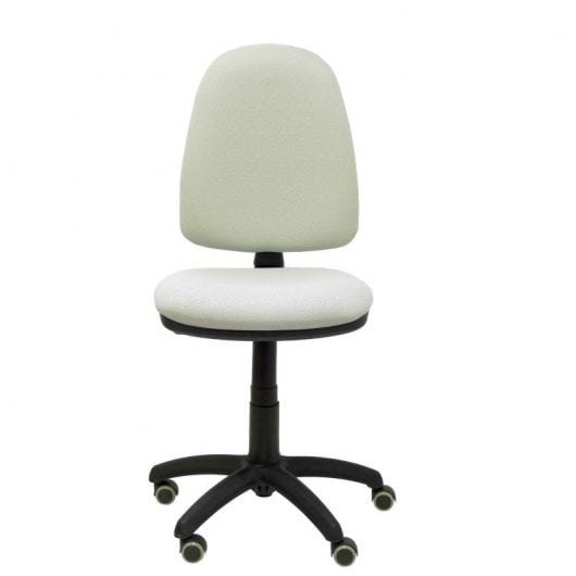Piqueras y Crespo Ayna Bali Chaise de Bureau Parquet Gris Clair Roues