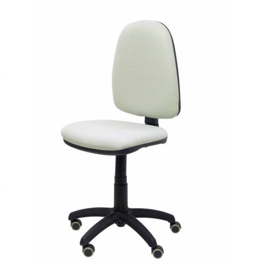 Piqueras y Crespo Ayna Bali Chaise de Bureau Parquet Gris Clair Roues