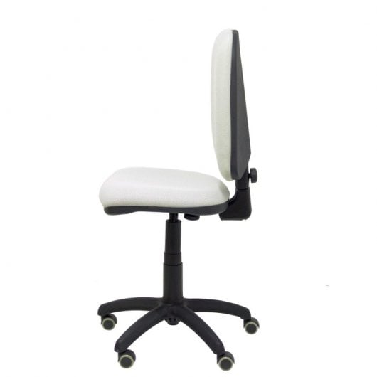 Piqueras y Crespo Ayna Bali Chaise de Bureau Parquet Gris Clair Roues