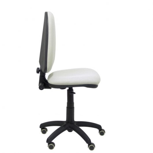 Piqueras y Crespo Ayna Bali Chaise de Bureau Parquet Gris Clair Roues