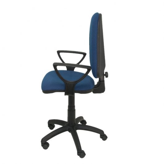 Piqueras y Crespo Ayna Bali Chaise de Bureau Accoudoirs Fixes Bleu Marine