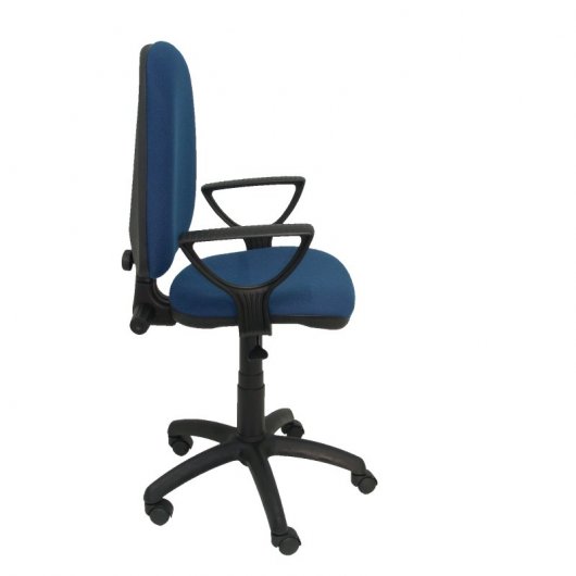 Piqueras y Crespo Ayna Bali Chaise de Bureau Accoudoirs Fixes Bleu Marine