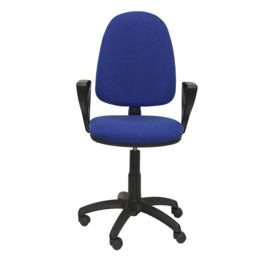 Piqueras y Crespo Ayna Bali Sedia da ufficio con braccioli fissi Blu