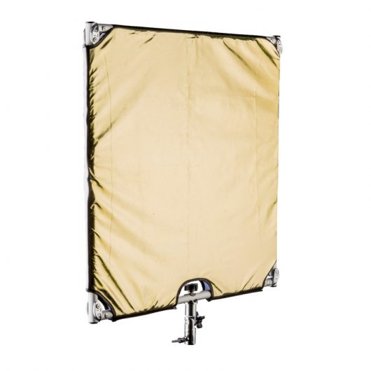 Walimex Reflector 5 en 1 Cuadrado 110cm + Monopie