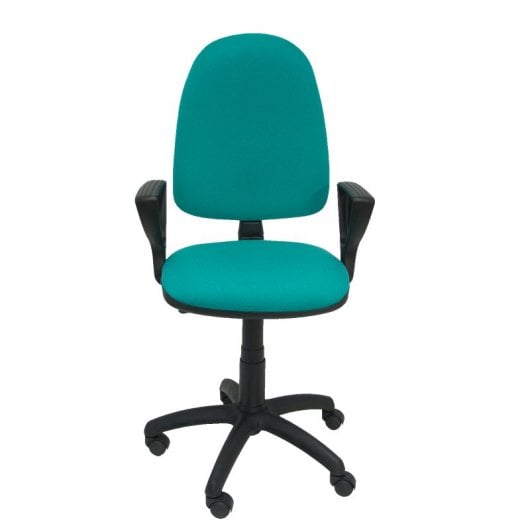 Piqueras y Crespo Ayna Bali Chaise de Bureau Accoudoirs Fixes Vert Turquoise