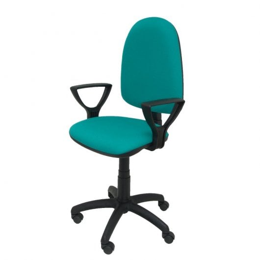 Piqueras y Crespo Ayna Bali Chaise de Bureau Accoudoirs Fixes Vert Turquoise