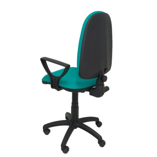 Piqueras y Crespo Ayna Bali Chaise de Bureau Accoudoirs Fixes Vert Turquoise