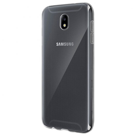 Avizar Funda Protectora de Silicona Flexible UIltrafina Transparente para Samsung Galaxy J7 2017