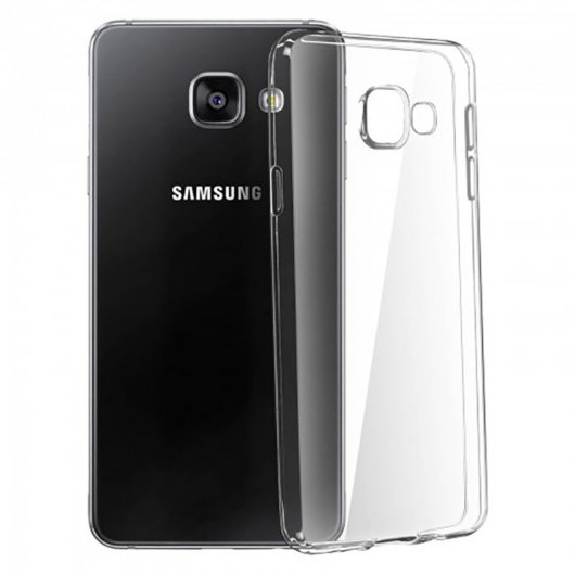 Avizar Funda Protectora de Silicona Transparente Ultrafina Flexible para Samsung Galaxy A3 2016