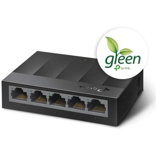 TP-Link LS1005G Switch 5 Puertos Gigabit 10/100/1000 Mbps No Administrado Plug&Play