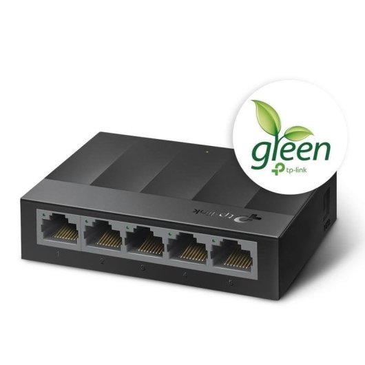TP-Link LS1005G Switch 5 Puertos Gigabit 10/100/1000 Mbps No Administrado Plug&Play