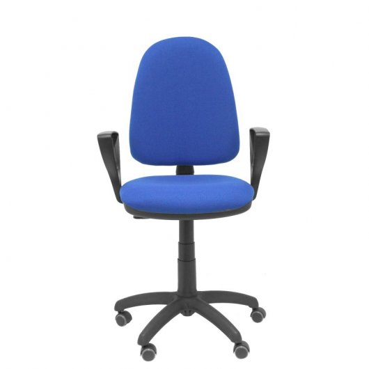 Piqueras e Crespo Ayna Bali Cadeira de Escritório Braços Fixos Rodas Parquet Azul