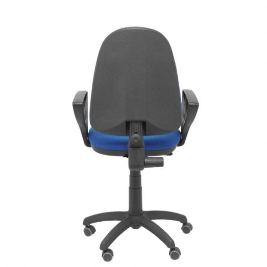 Piqueras e Crespo Ayna Bali Cadeira de Escritório Braços Fixos Rodas Parquet Azul