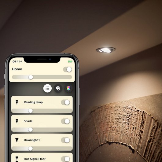 Philips Hue White Bombilla LED GU10 5.2W Blanco Cálido