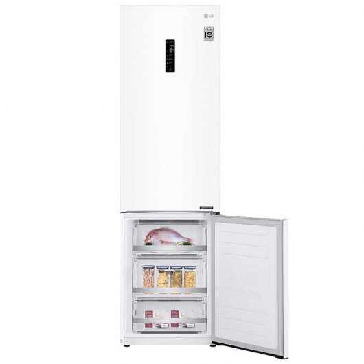 LG GBB72SWDZN Frigorífico Combi E Blanco