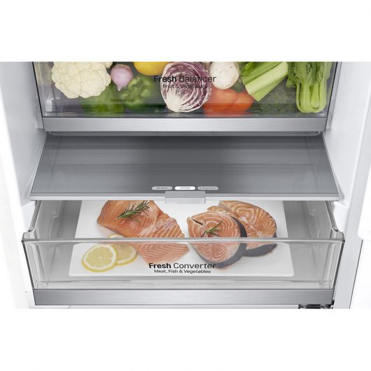 LG GBB72SWDZN Frigorífico Combi E Blanco