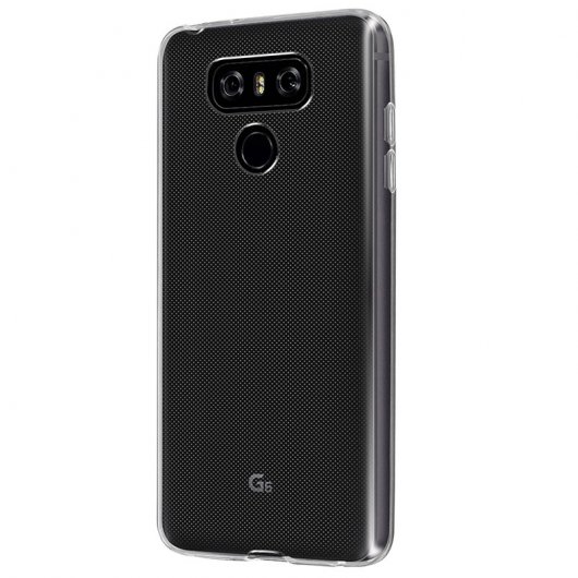 Avizar Funda Protectora de Silicona Flexible Transparente Ultrafina para LG G6