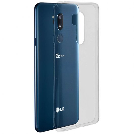 Avizar Funda Protectora de Silicona Transparente Ultrafina para LG G7 ThinQ