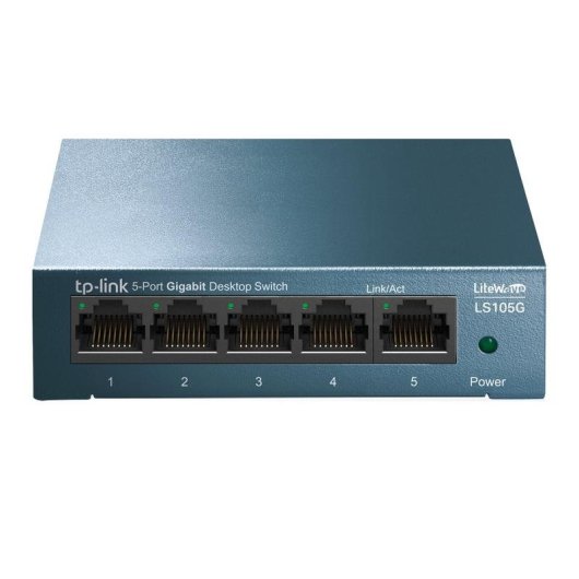 TP-Link LS105G Switch 5 Puertos Gigabit 10/100/1000 Mbps Metálico No Administrado