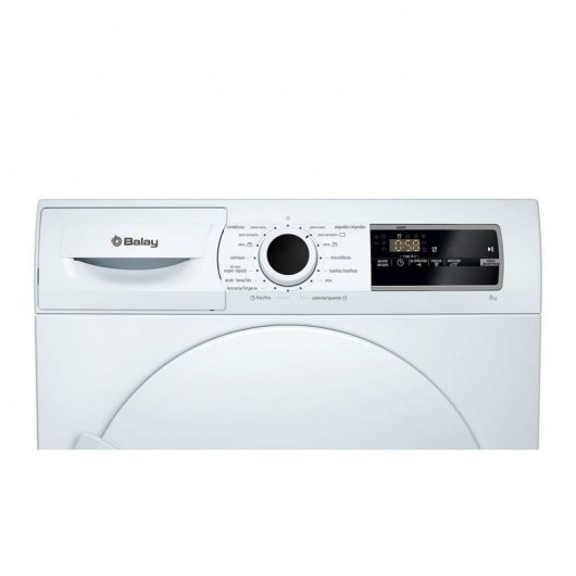 Balay 3SB985B Secadora Bomba de Calor de Carga Frontal 8Kg A++ Blanca